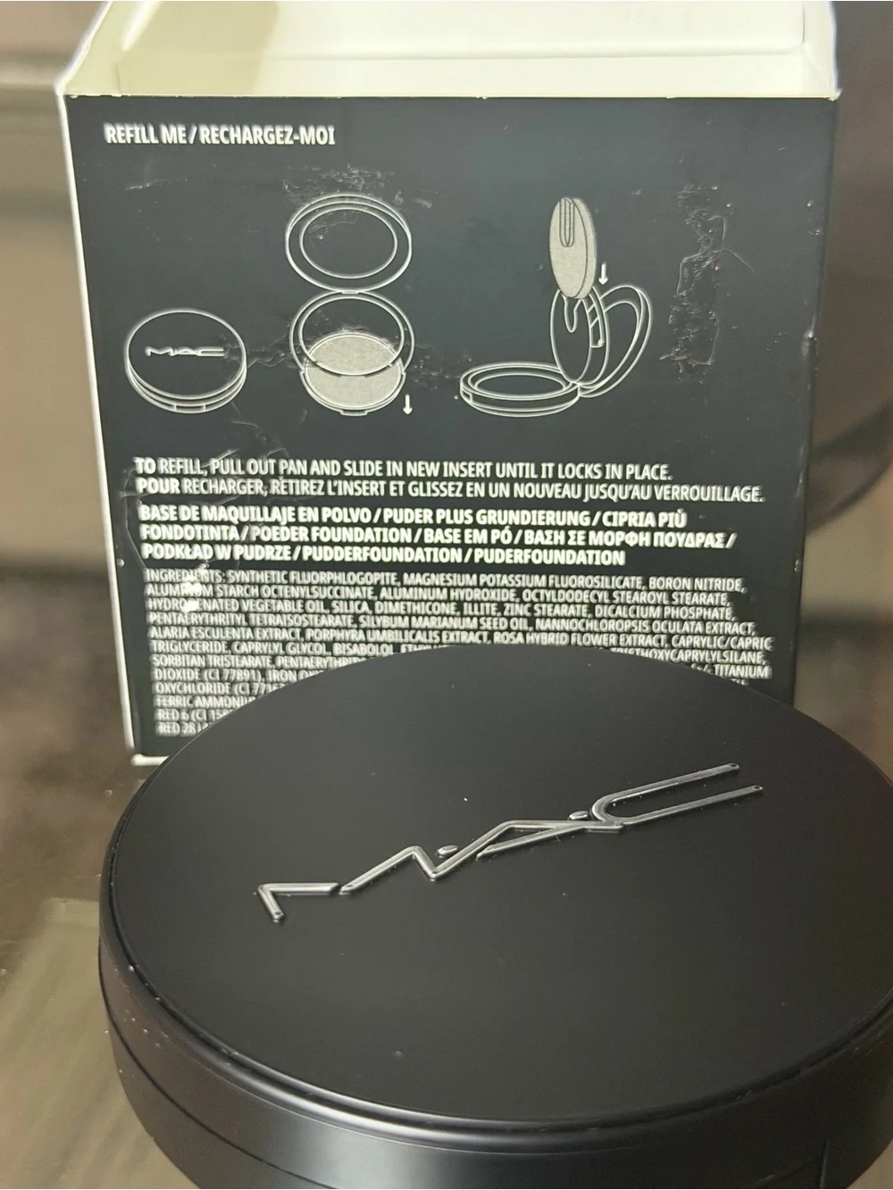 MAC Cosmetics matte powder